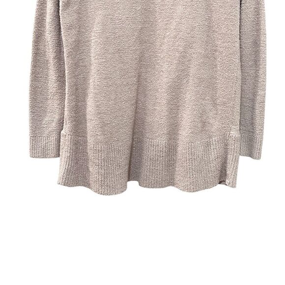 Barefoot Dreams CozyChic Lite Circle Lounge Cardigan Taupe Size Medium - Picture 8 of 11